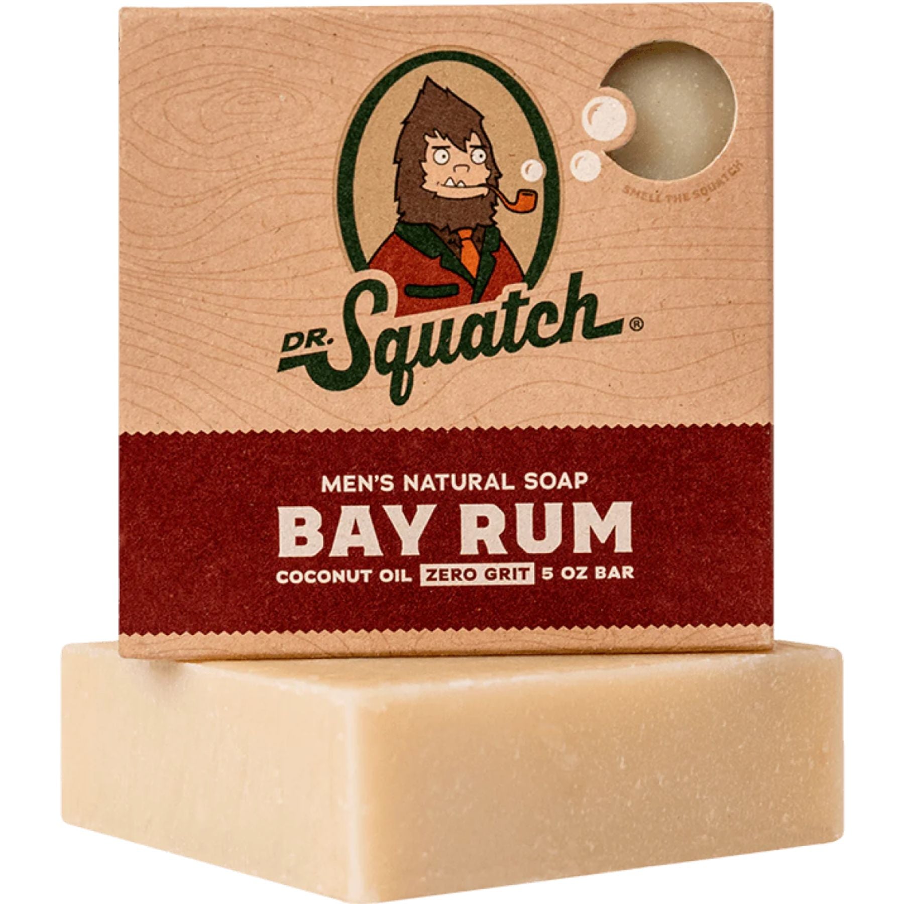 Dr. Squatch Men's Bar Soap Bay Rum 141g