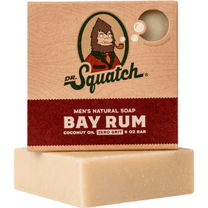 Dr. Squatch Men's Bar Soap Bay Rum 141g