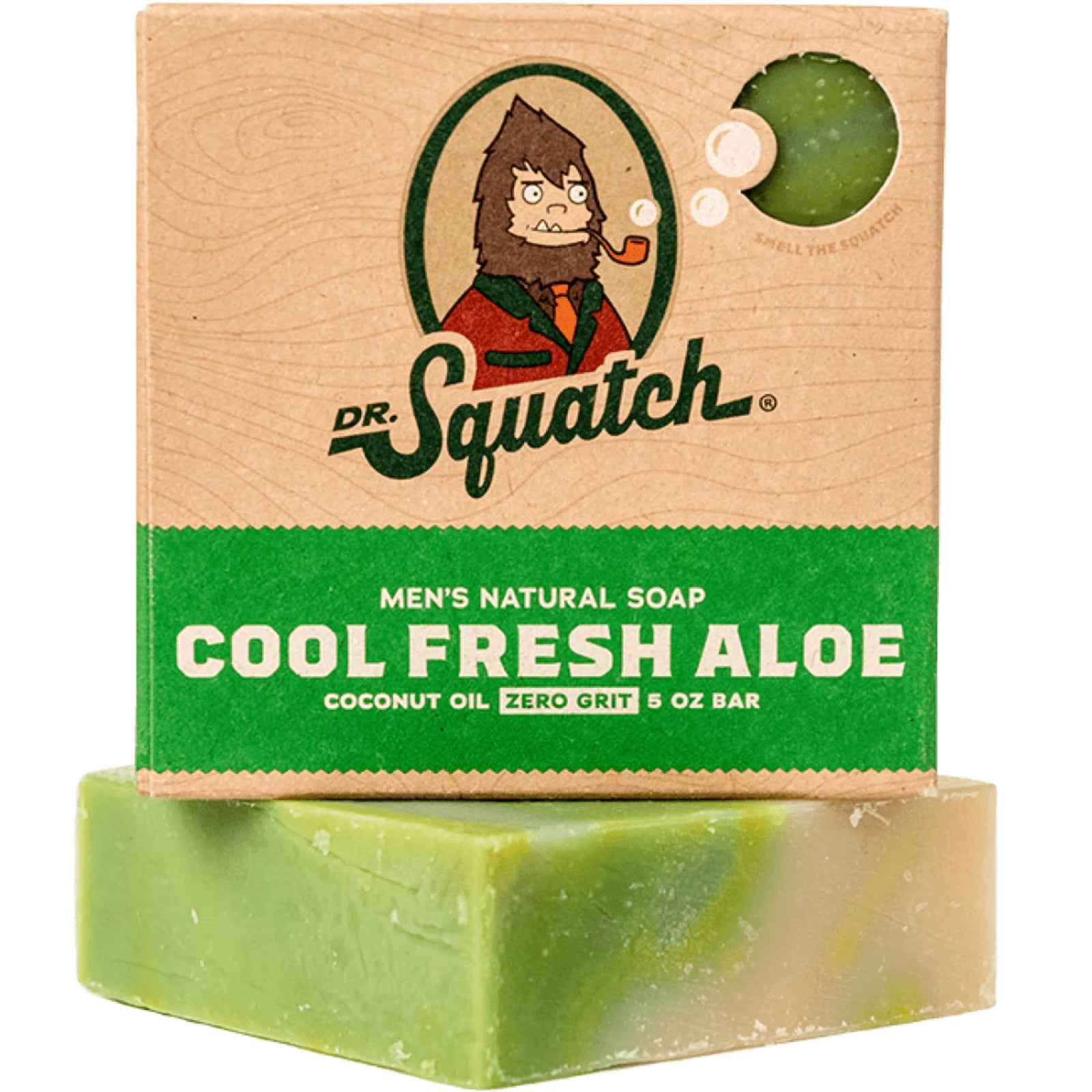 Dr. Squatch Men's Bar Soap Cool Fresh Aloe 141g