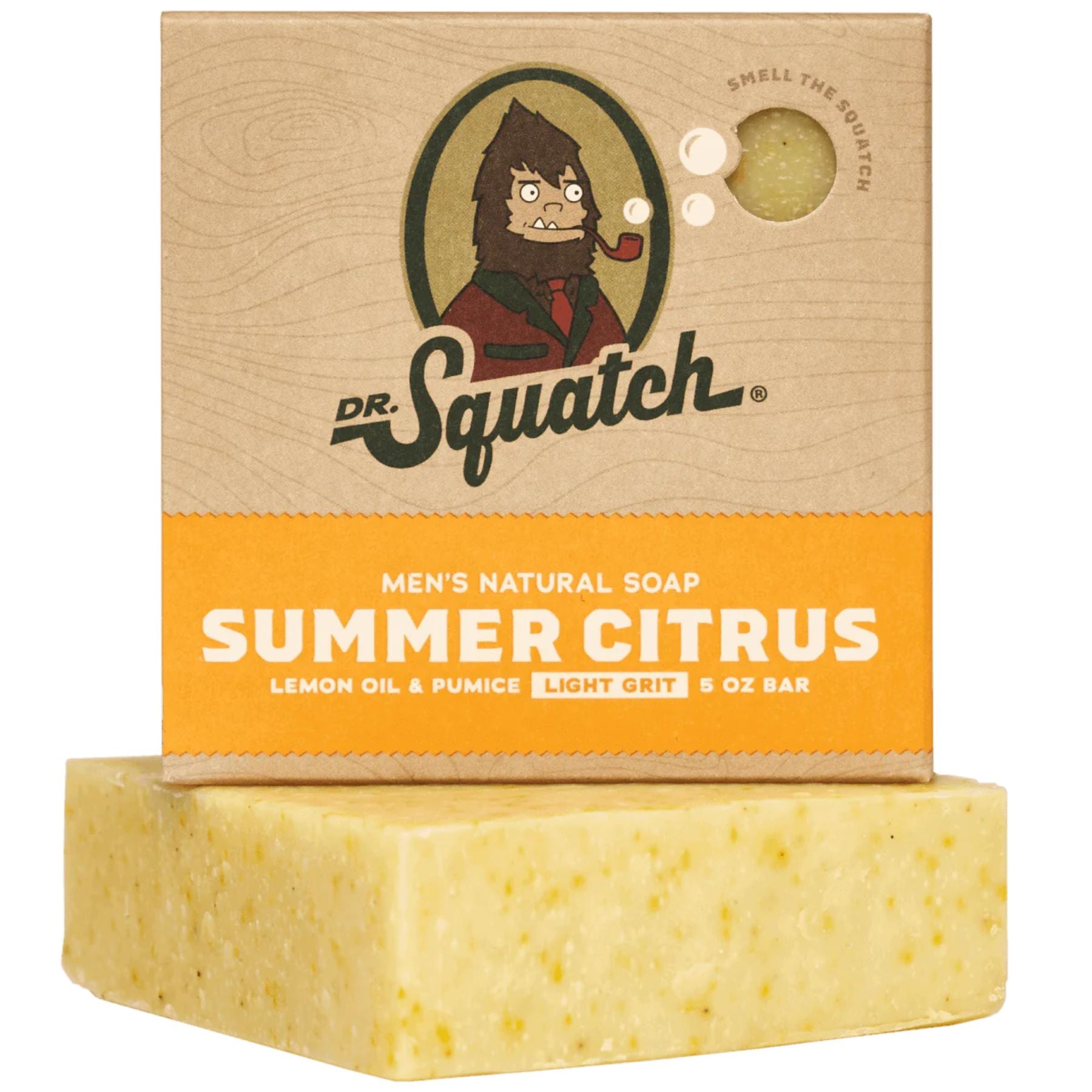 Dr. Squatch Men's Bar Soap Summer Citrus 141g