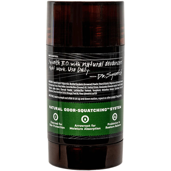 Dr. Squatch Men's Deodorant Pine Tar 75g - Fiddleheads