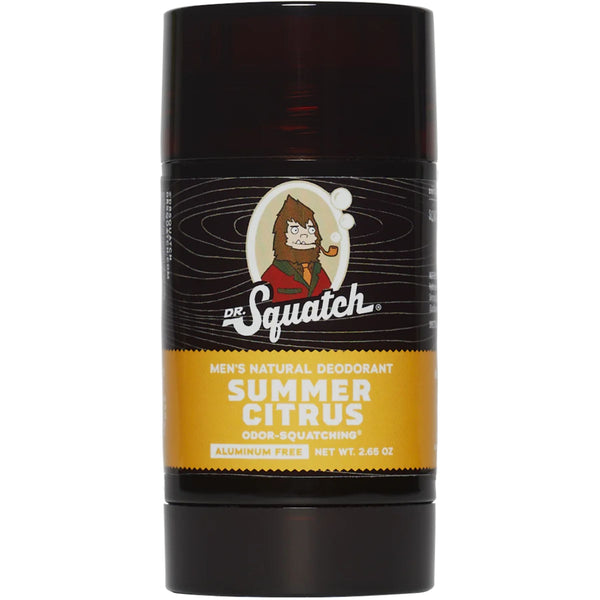 Dr. Squatch Men's Deodorant Summer Citrus 75g - Fiddleheads