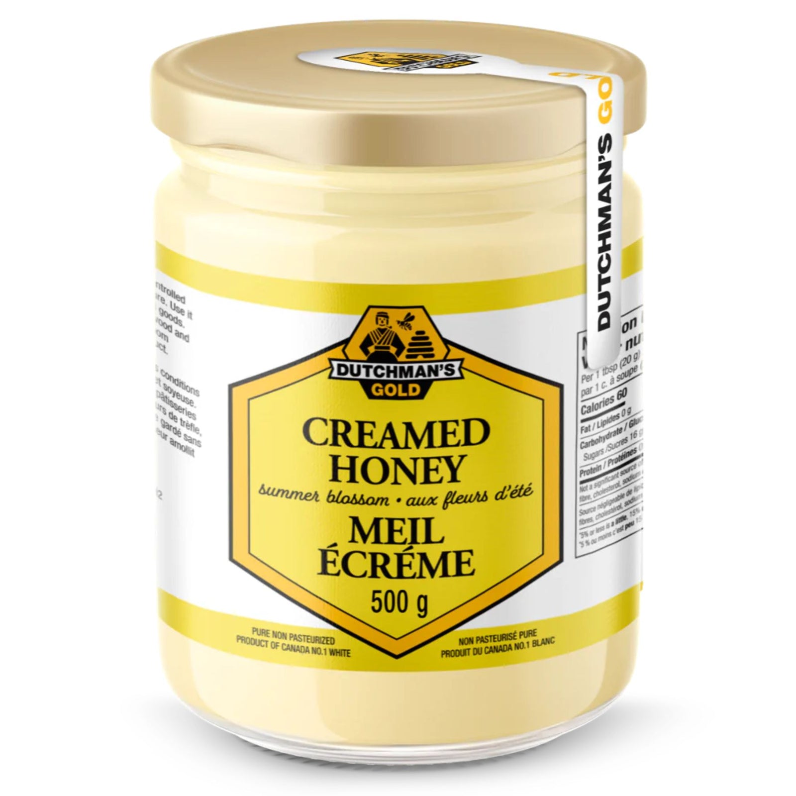 Dutchman's Gold Summer Blossom Creamed Honey 500g