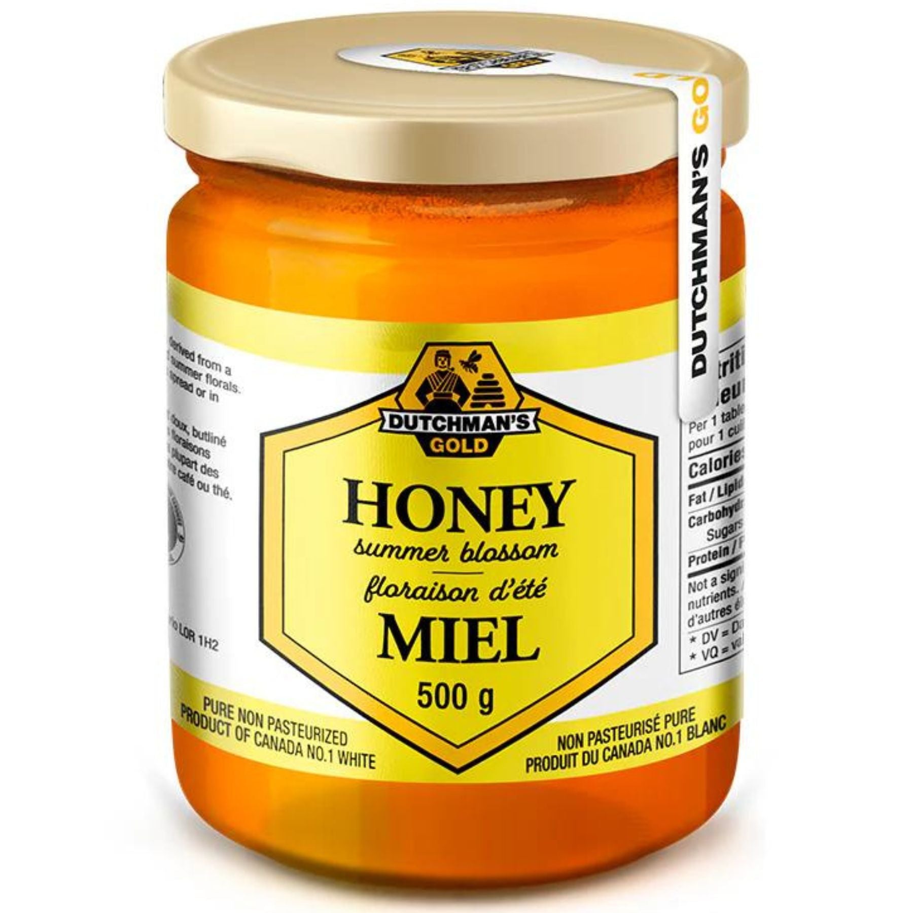 Dutchman's Gold Summer Blossom Liquid Honey 500g