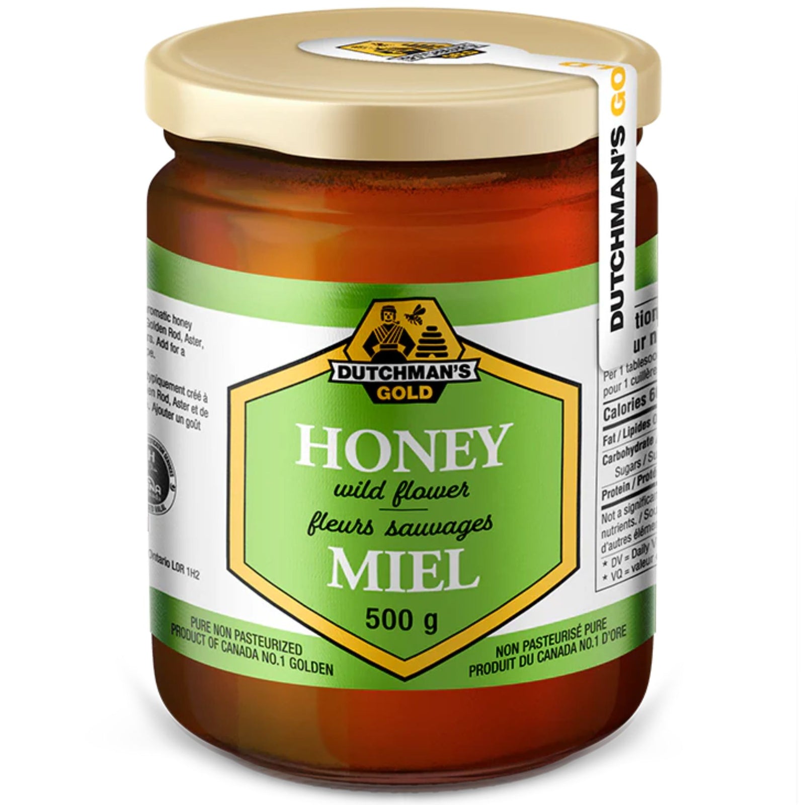 Dutchman's Gold Wildflower Honey 500g