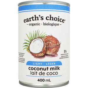 Earth's Choice Organic Coconut Milk Light 400ml