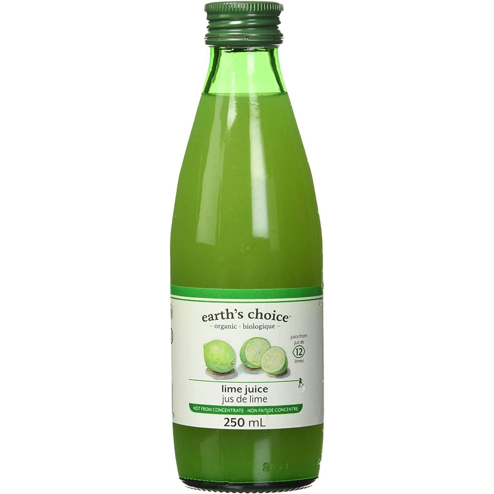 Earth's Choice Organic Lime Juice 250ml