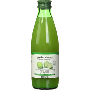 Earth's Choice Organic Lime Juice 250ml