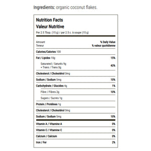 Earth's Choice Organic Unsweetened Coconut 250g