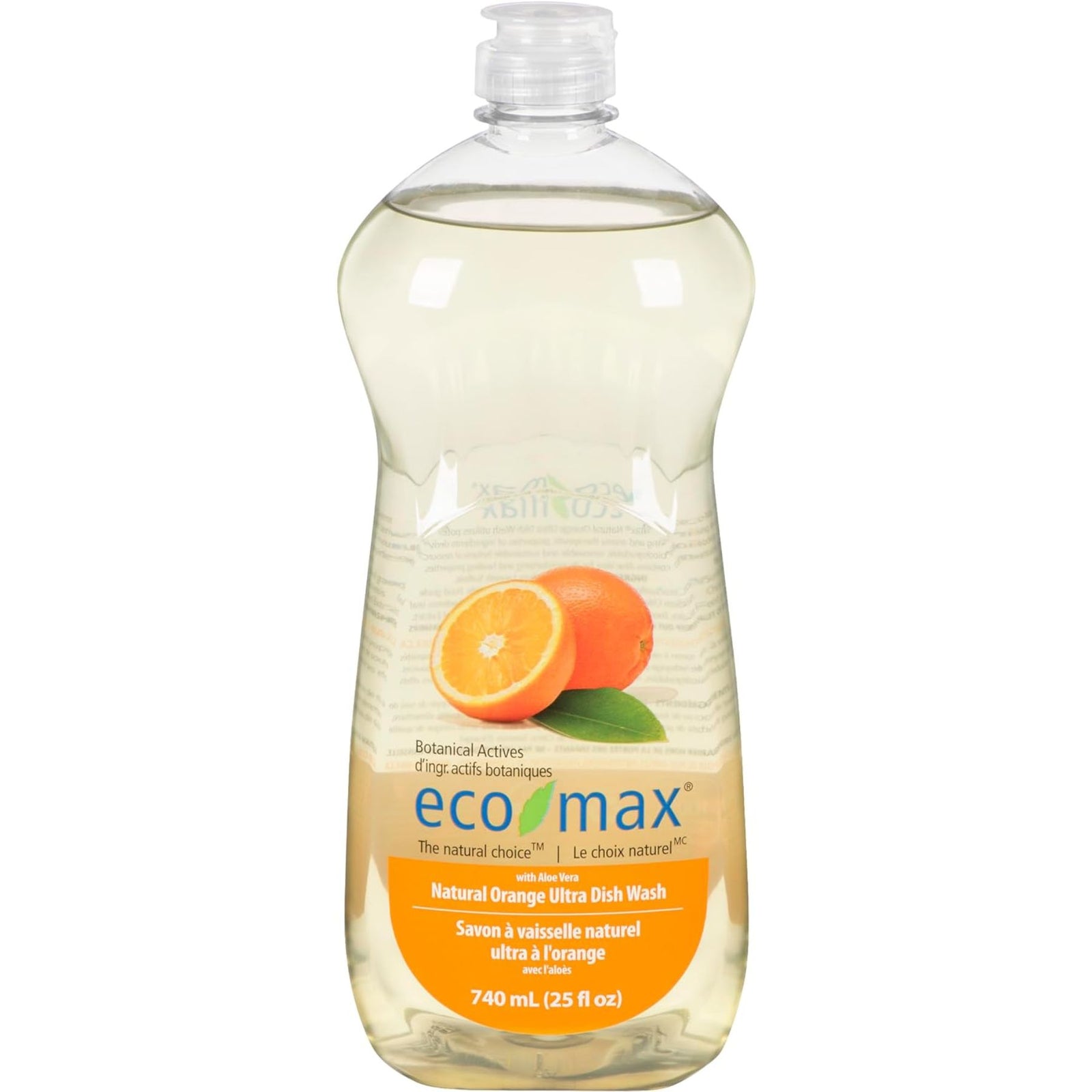 Eco-Max Ultra Dish Wash - Natural Orange 740mL