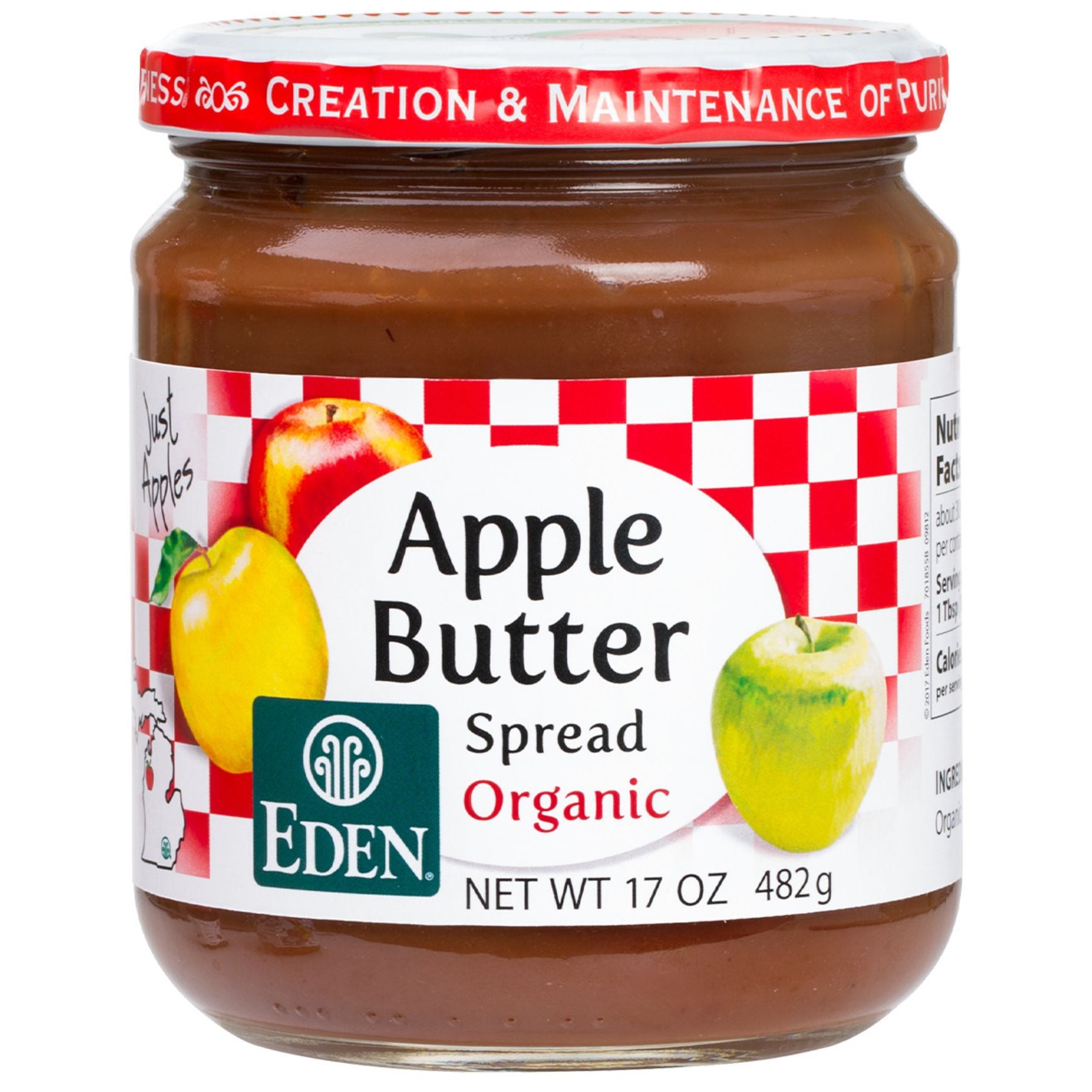 Eden Organic Apple Butter 482g