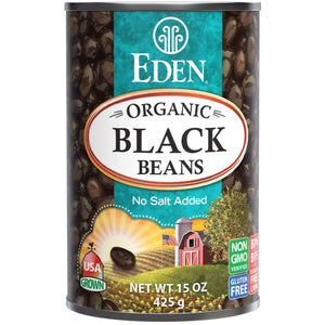 Eden Organic Black Beans 398ml