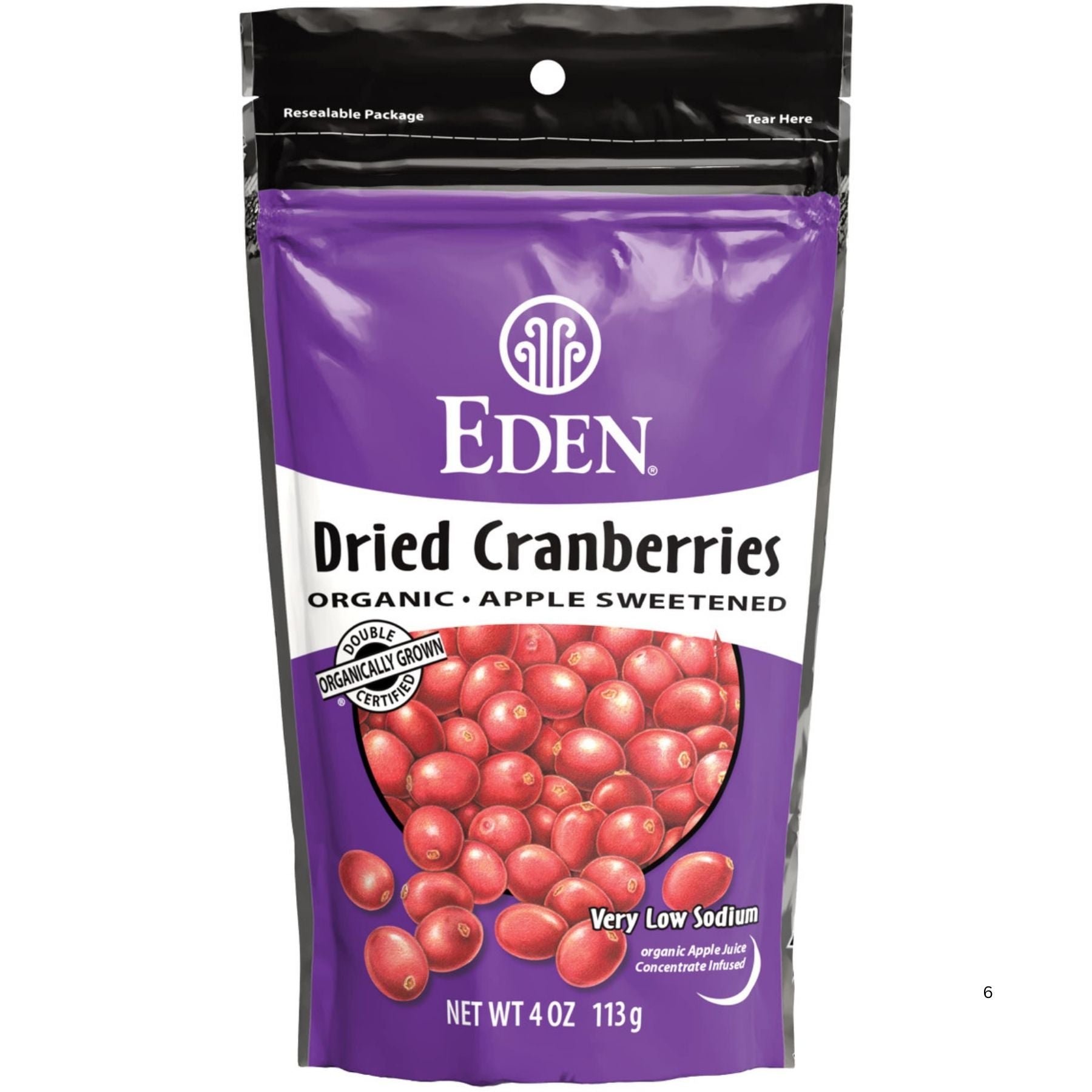 Eden Dried Cranberries 113g