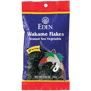 Eden Instant Wakame Flakes, Sea Vegetable 30g