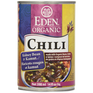 Eden Organic Kidney Bean & Kamut Chili 398ml