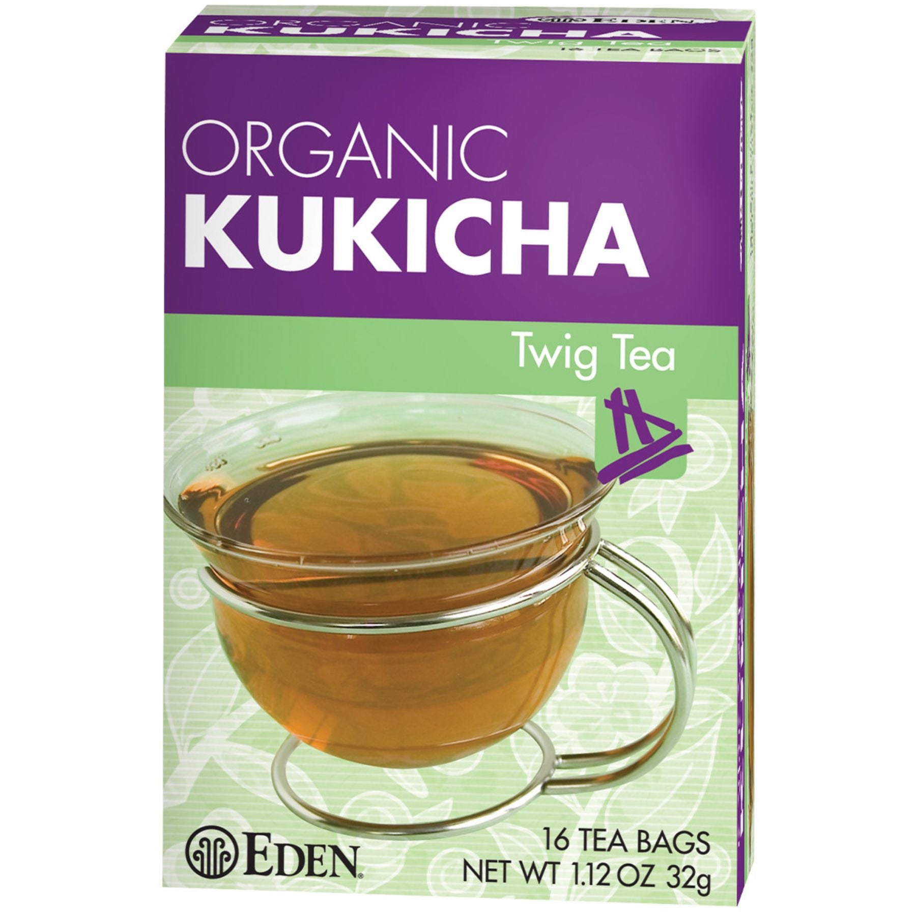 Eden Organic Kukicha Twig Tea 16ct