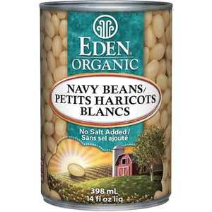 Eden Organic Navy Beans 398ml