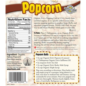 Eden Organic Popcorn 566g