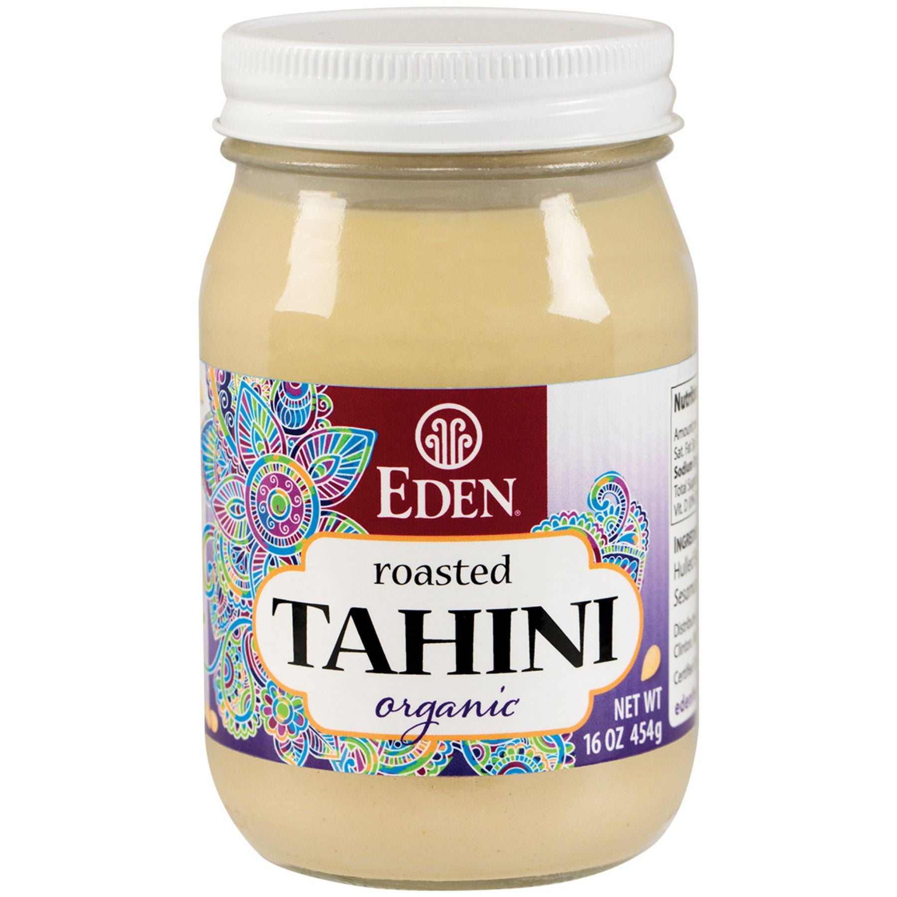 Eden Organic Roasted Sesame Tahini 454g