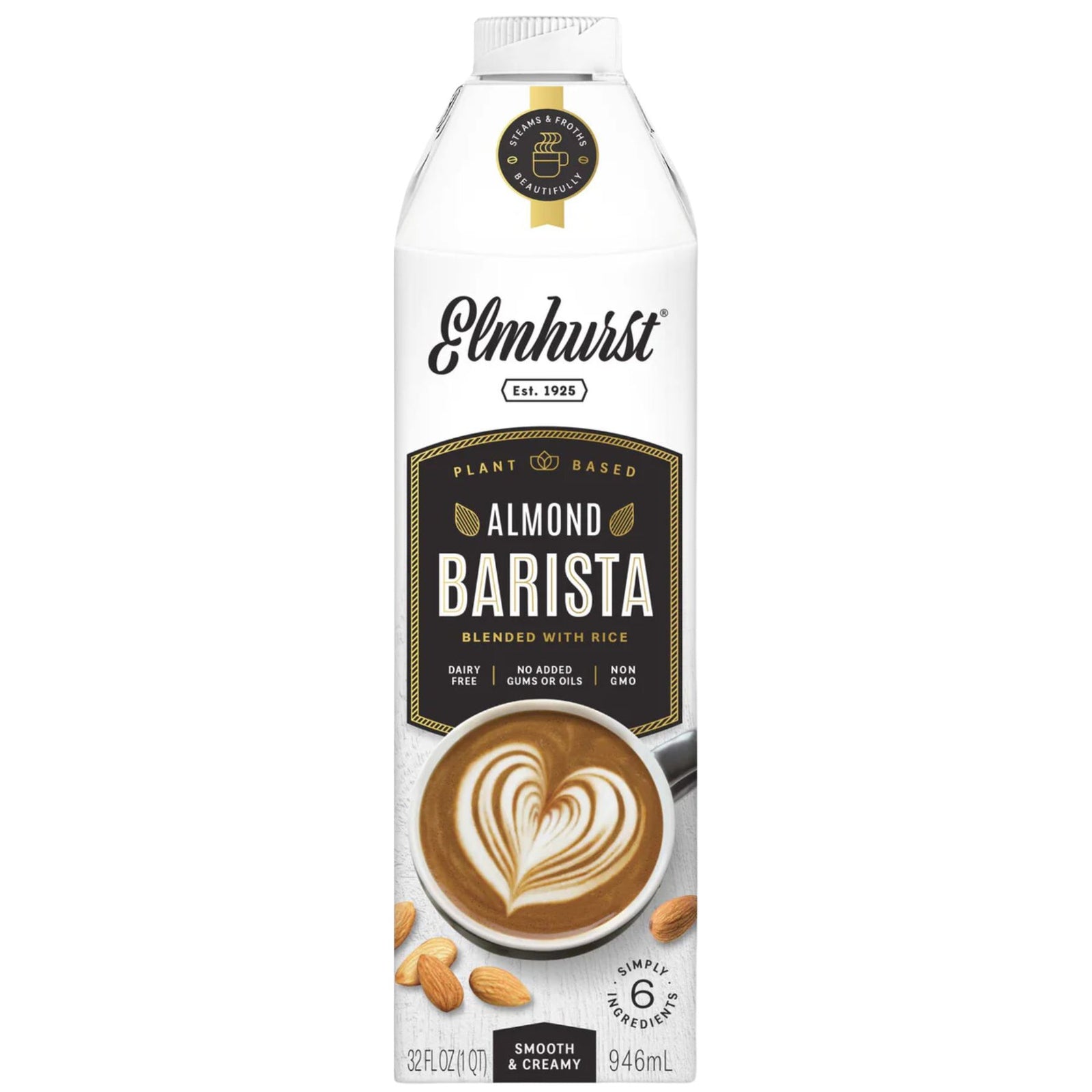 Elmhurst Barista Almond Milk 946ml