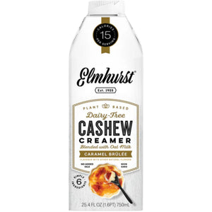 Elmhurst Caramel Brûlée Cashew Creamer 750ml