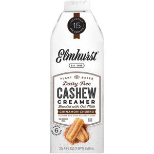 Elmhurst Cinnamon Churro Cashew Creamer 750ml