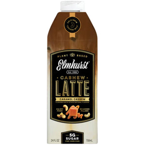 Elmhurst Caramel Cashew Latte 750ml