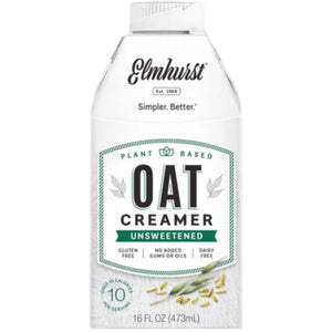 Elmhurst Unsweetened Oat Creamer 473ml