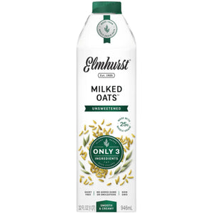 Elmhurst Unsweetened Oat Milk 946ml