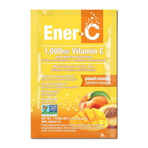 Ener-C Peach Mango Multivitamin Drink Mix - 1,000mg Vitamin C (Single Sachet)