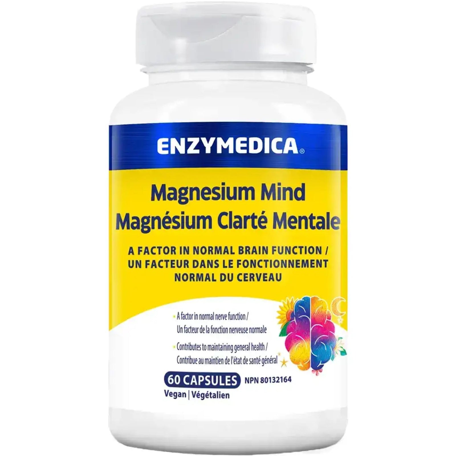 Enzymedica Magnesium Mind ATA 60s