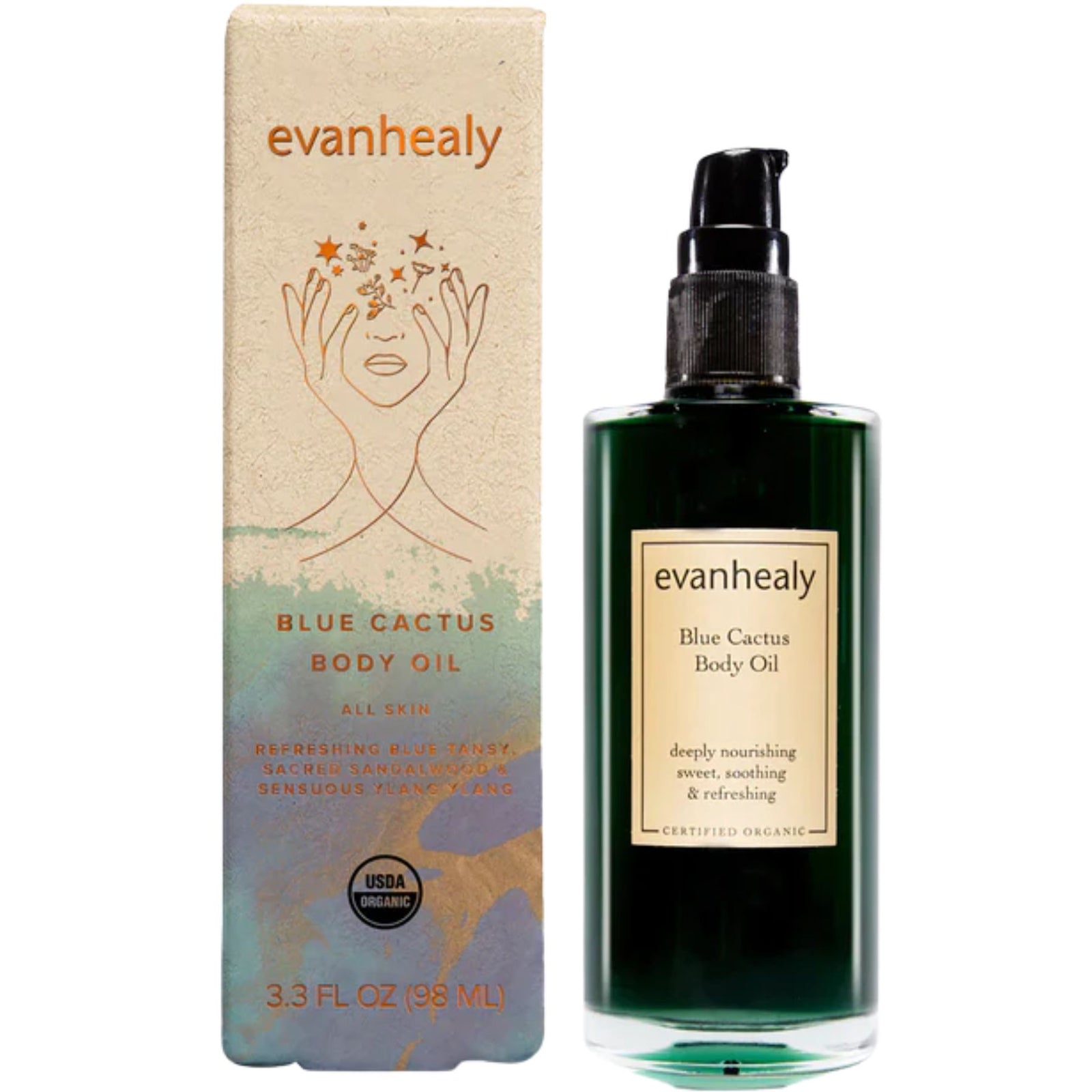 Evanhealy Blue Cactus Body Oil 98mL