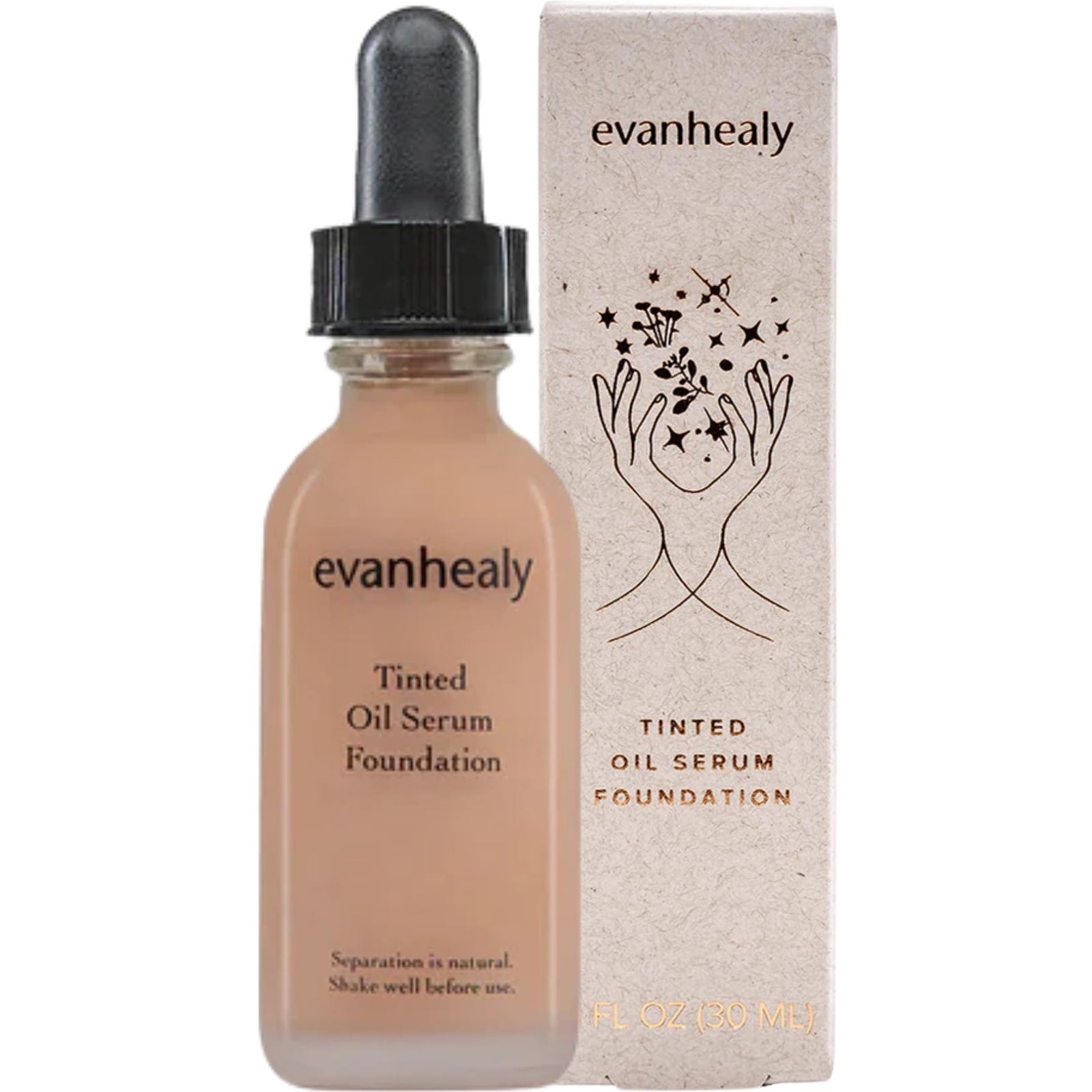 Evanhealy Tinted Oil Serum Foundation, Shade 35 30mL