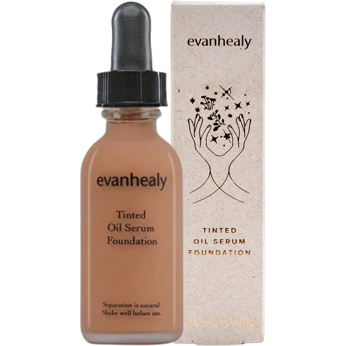 Evanhealy Tinted Oil Serum Foundation, Shade 55 30mL