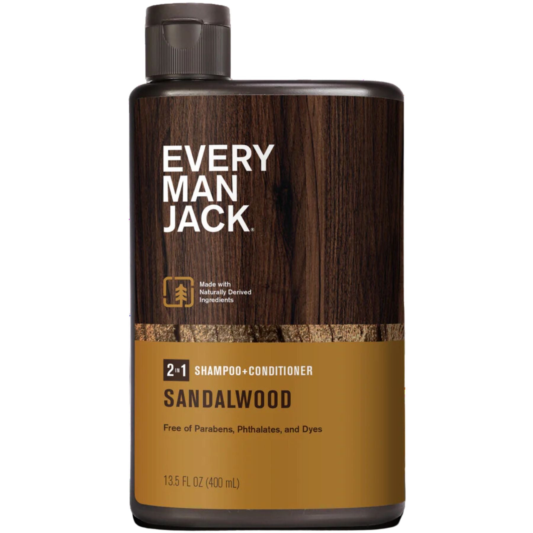 Every Man Jack 2-in-1 Sandalwood Shampoo + Conditioner 400ml