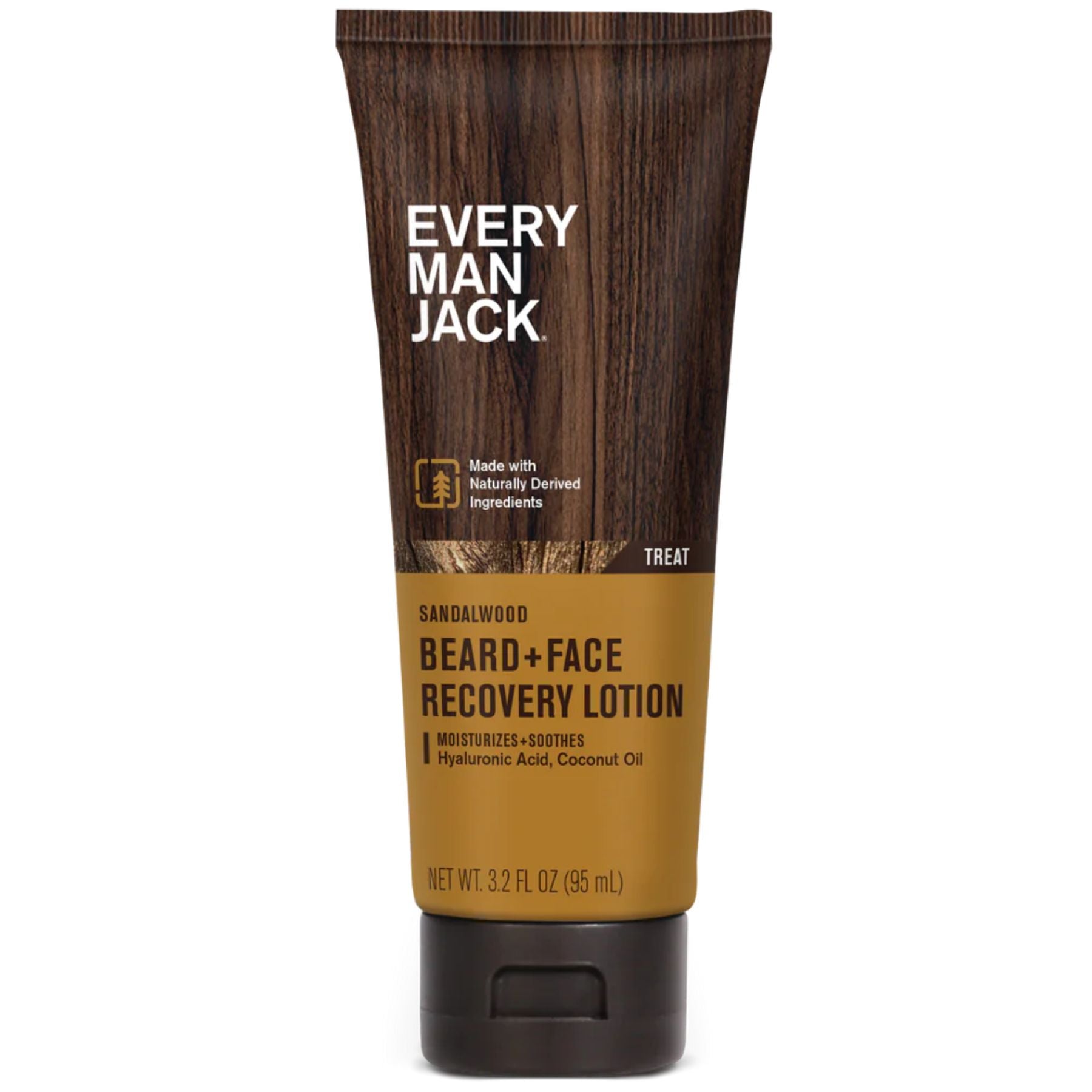 Every Man Jack Beard + Face Recovery Lotion Sandalwood 95ml