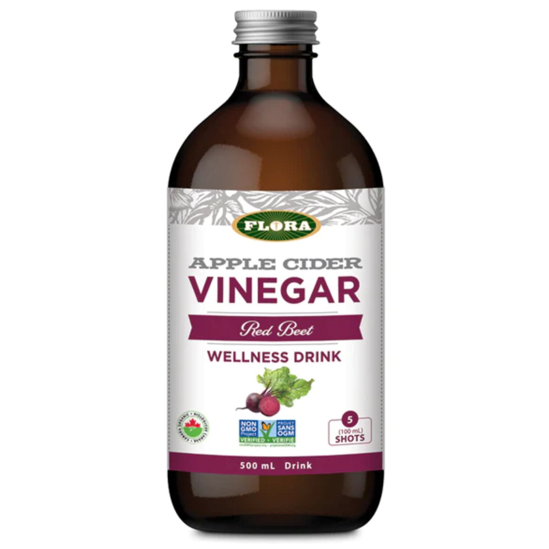 Flora Apple Cider Vinegar Wellness Shot - Red Beet 500ml