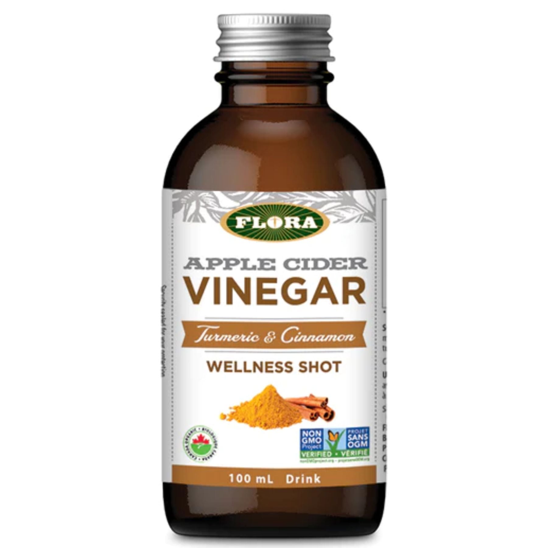 Flora Apple Cider Vinegar - Turmeric & Cinnamon 100ml