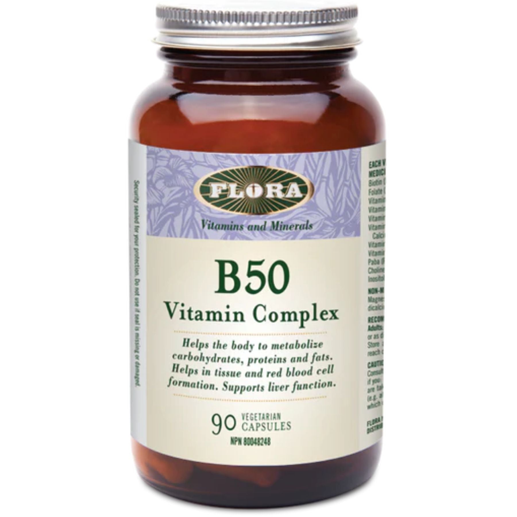 Flora B 50 Vitamin B Complex 90s