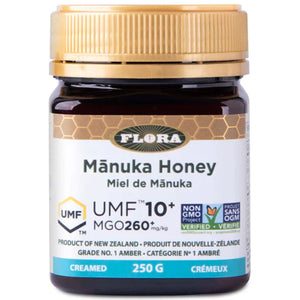 Flora Manuka Honey 250+ MGO/10+ UMF 250g