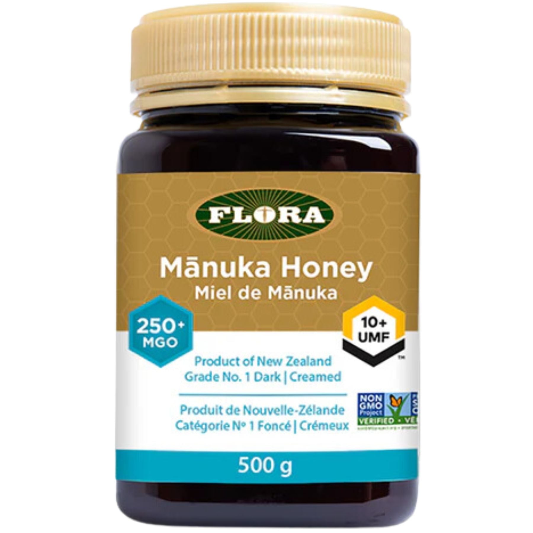 Flora Manuka Honey MGO 250+/10+ UMF 500g