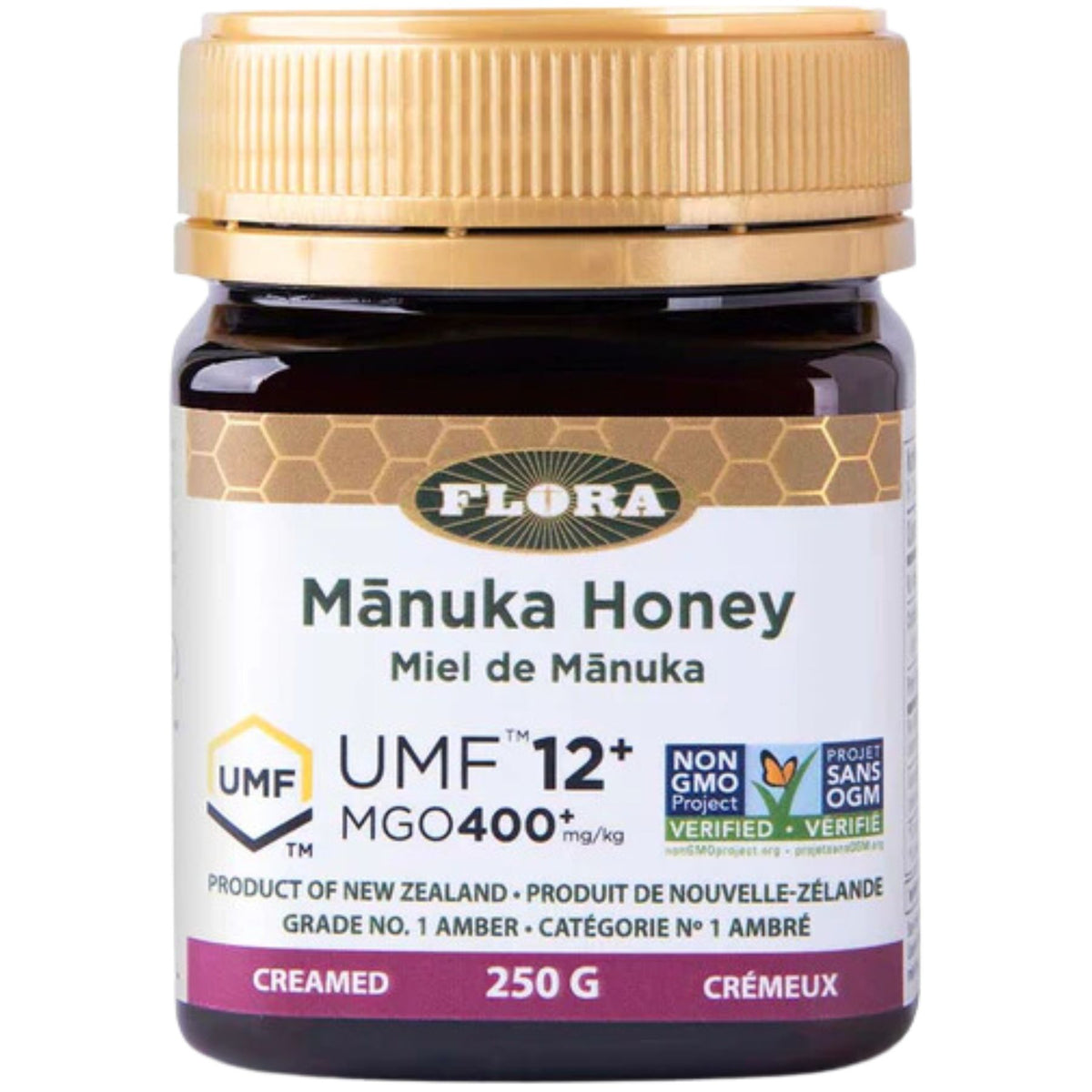 Flora Manuka Honey MGO 400+/12+ UMF 250g