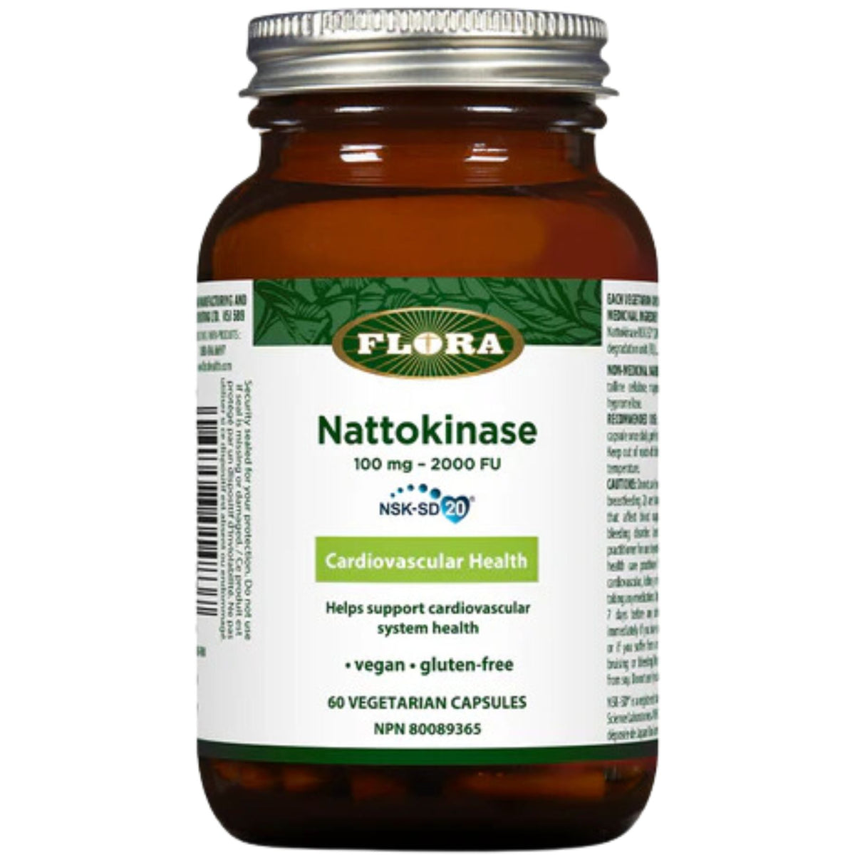 Flora Nattokinase NSK-SD 60s