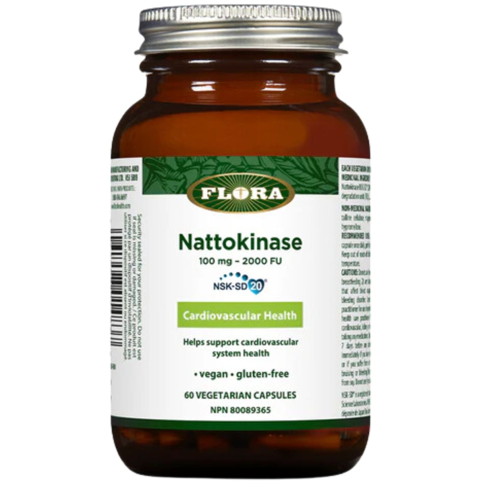Flora Nattokinase NSK-SD 60s