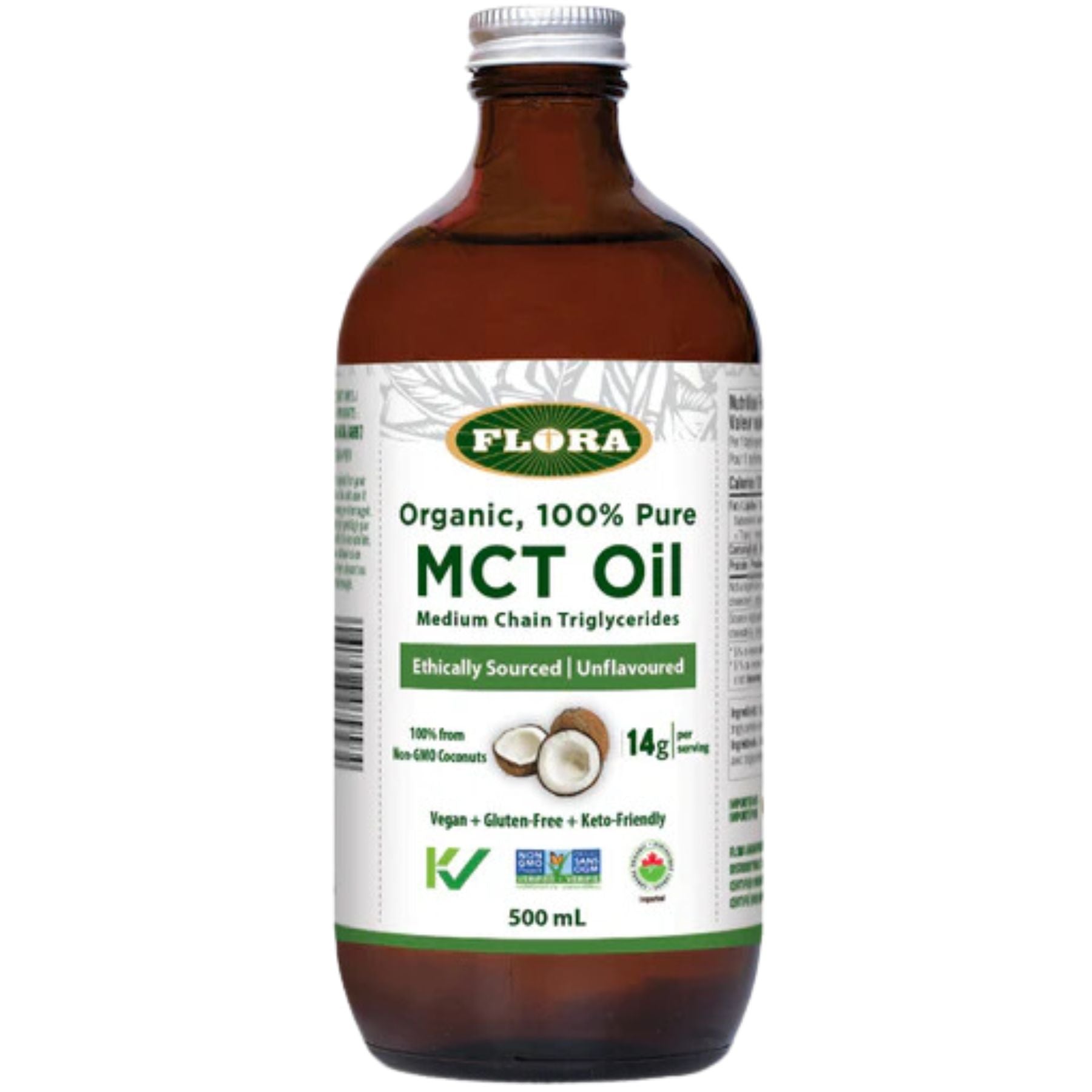 Flora Organic MCT Oil 500ml