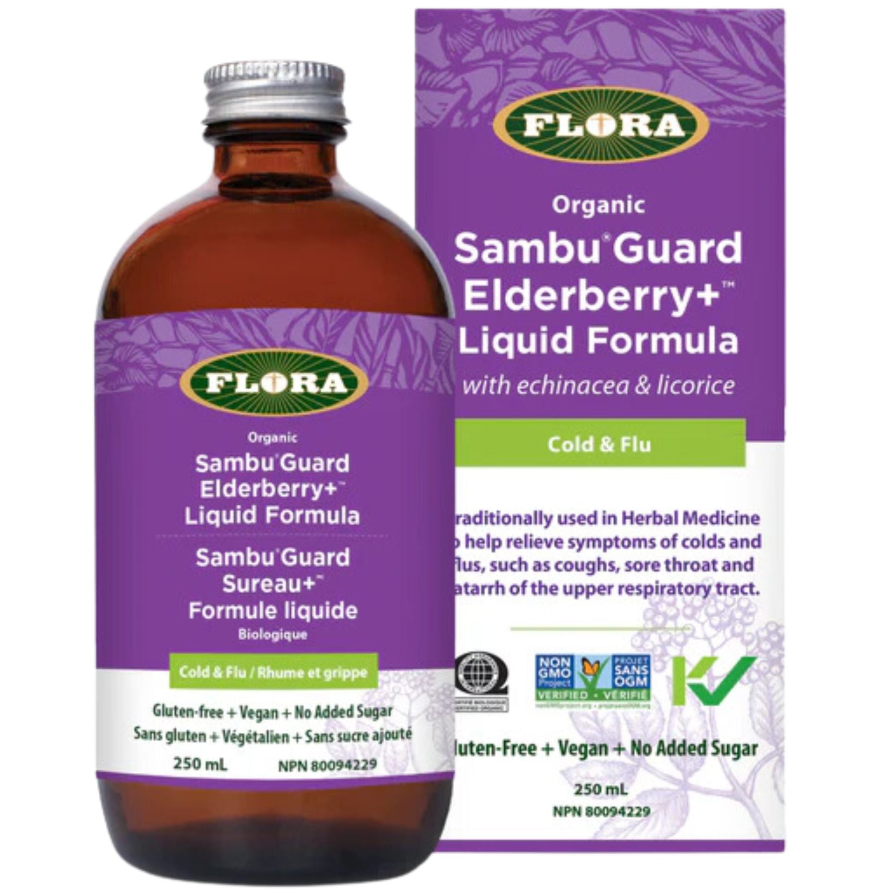 Flora Elderberry + Liquid Formula 250ml