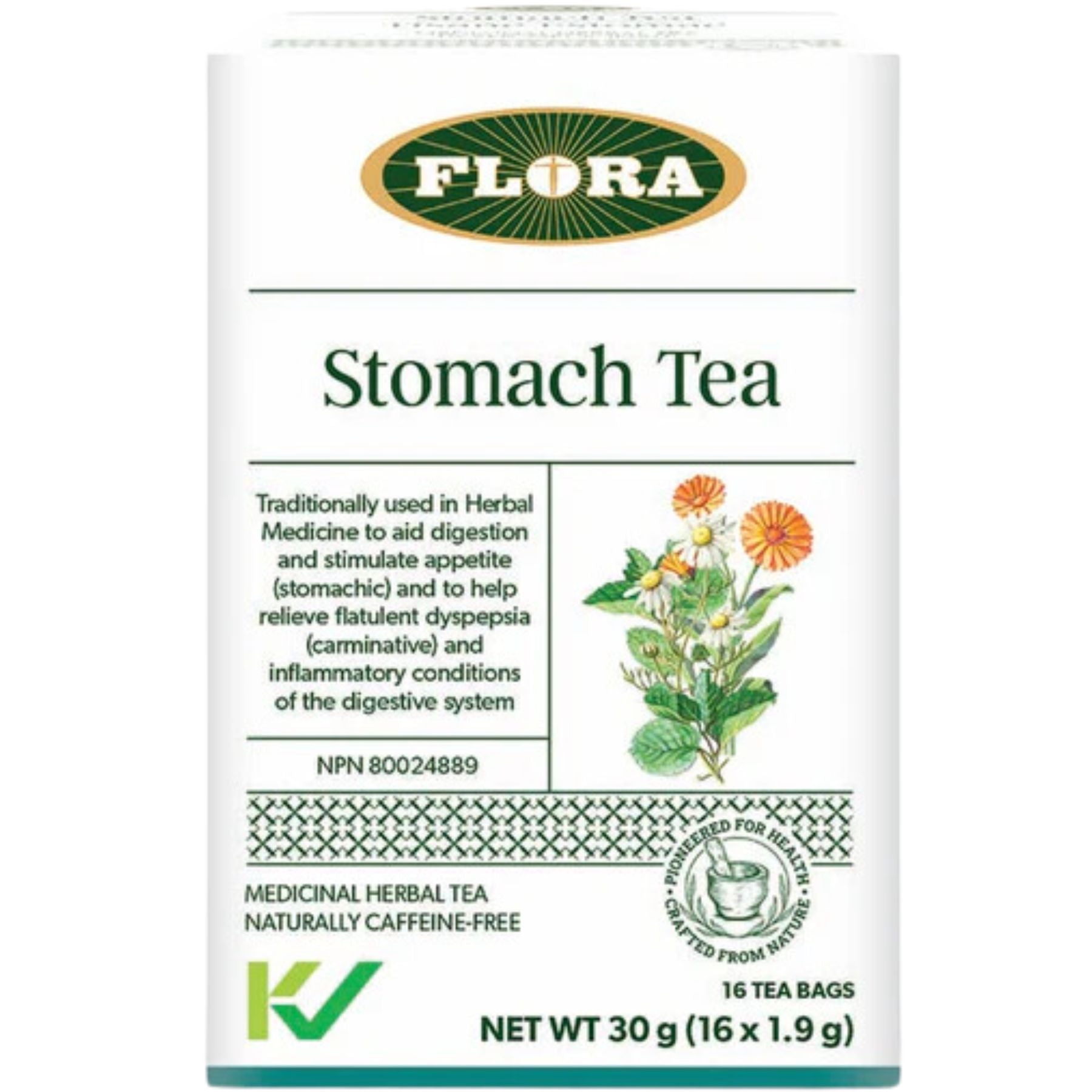 Flora Stomach Tea 16ct