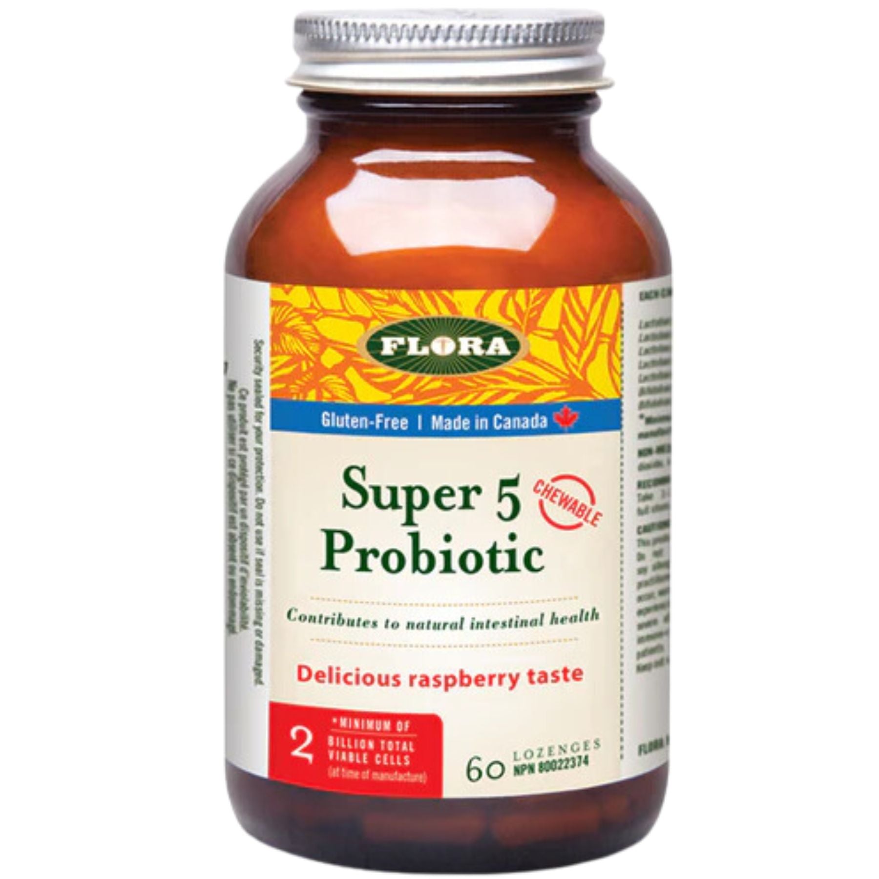 Flora Super 5 Probiotic Lozenge 60s