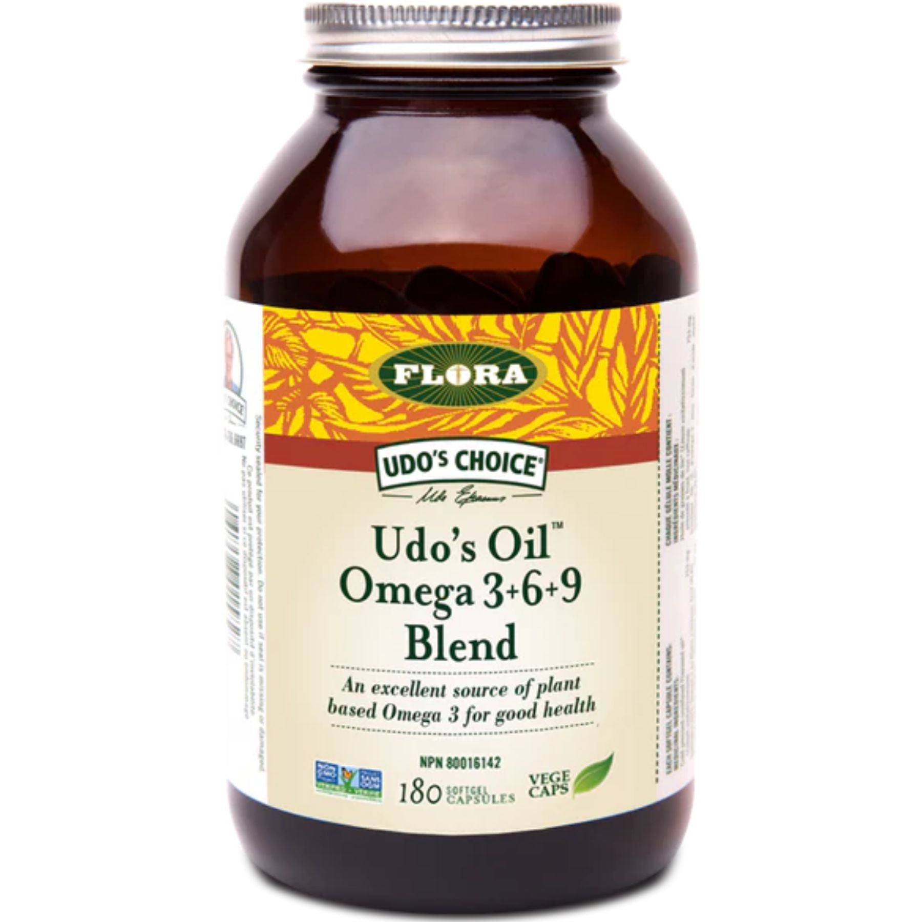 Flora Udos Oil 3-6-9 Blend Capsules 180s