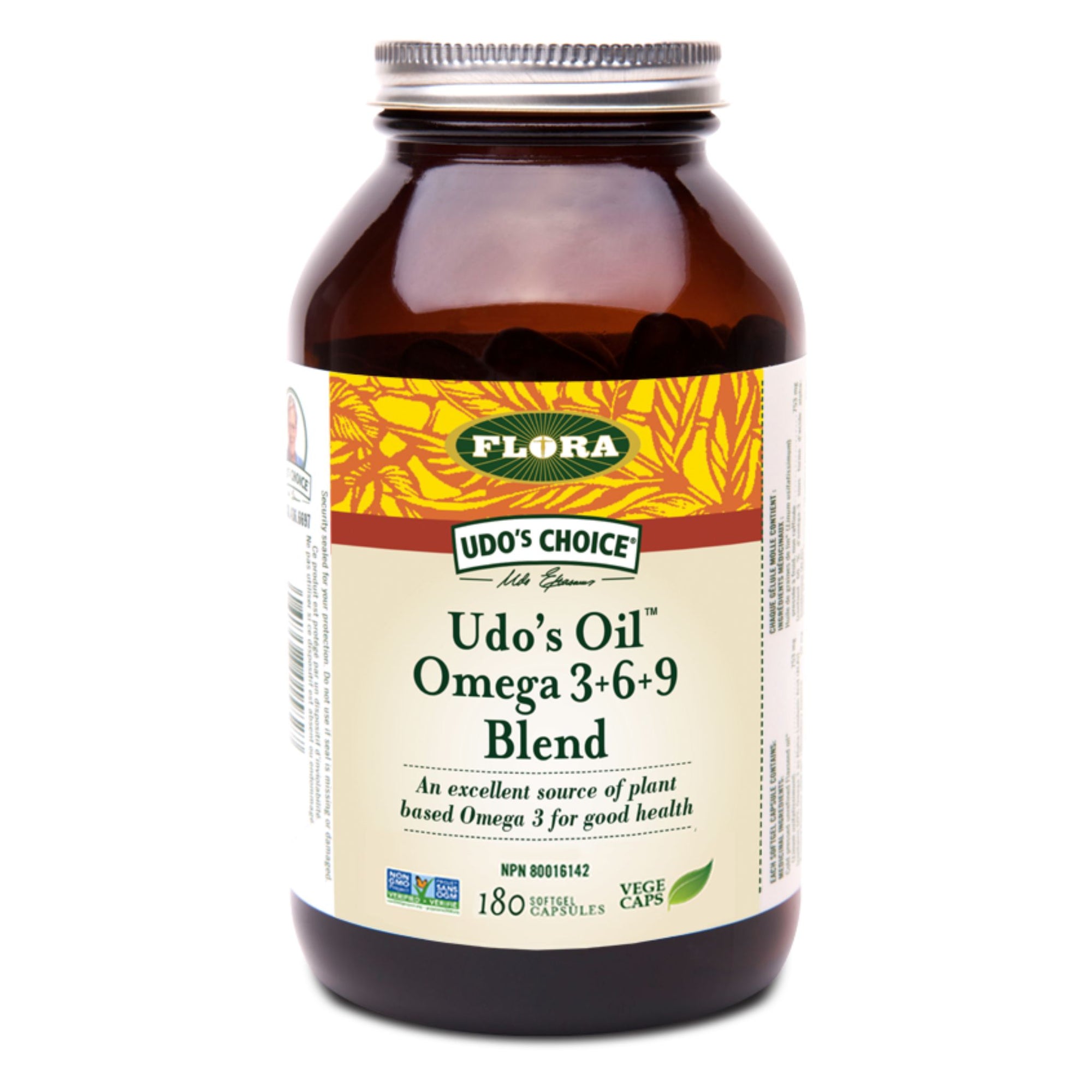 Udo’s Oil® Omega 3•6•9 Blend Capsules 180s